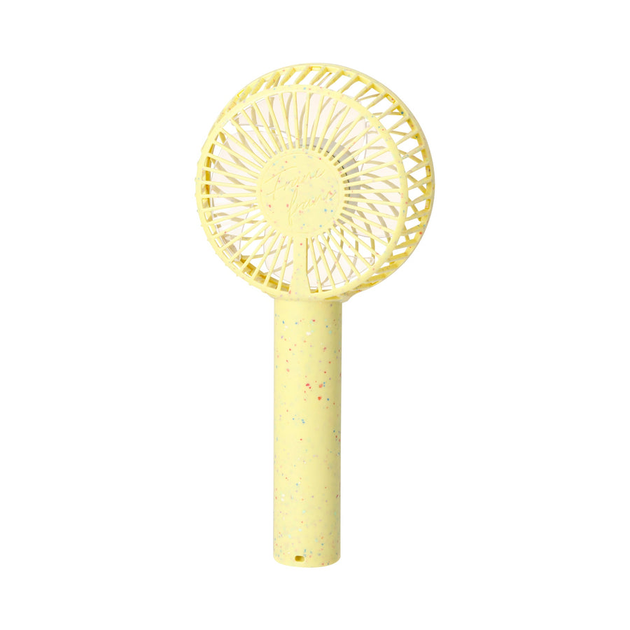 Fre Handy Fan Dot Yellow (Electric Fan)