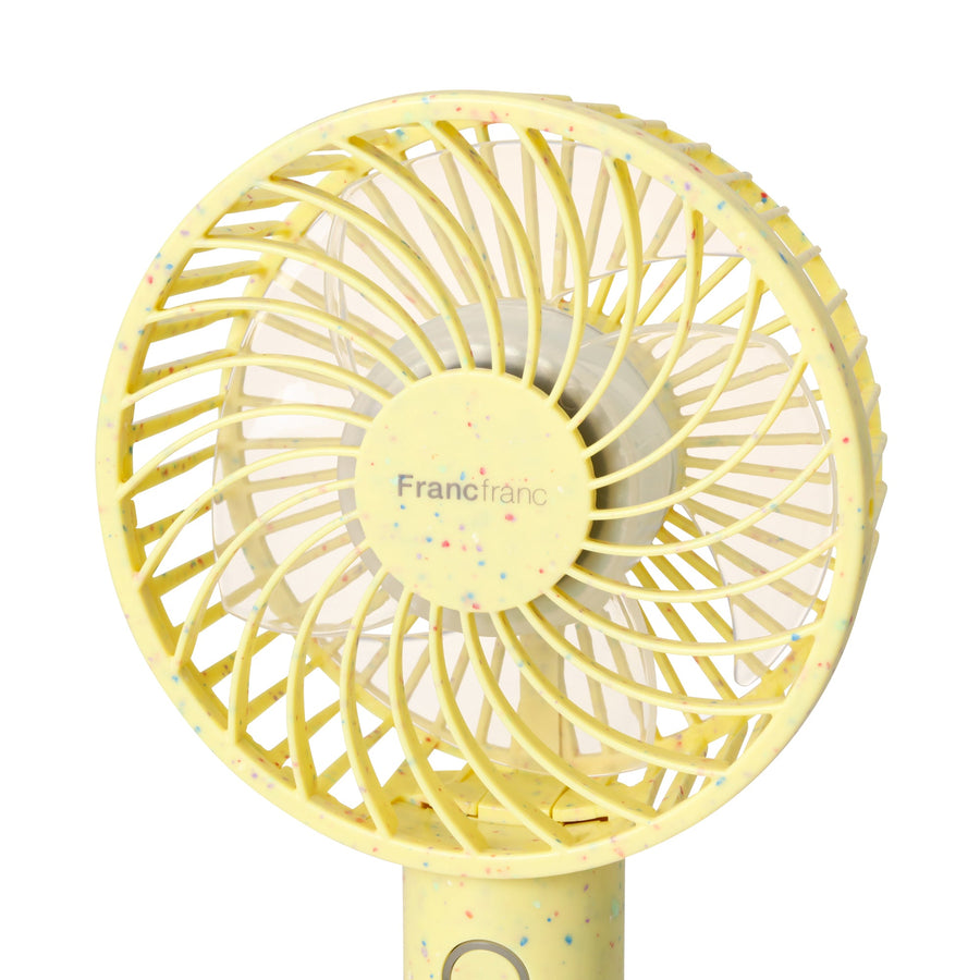 Fre Handy Fan Dot Yellow (Electric Fan)