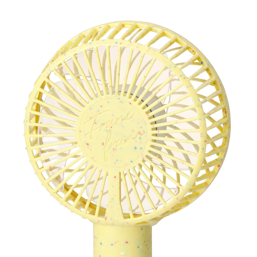 Fre Handy Fan Dot Yellow (Electric Fan)