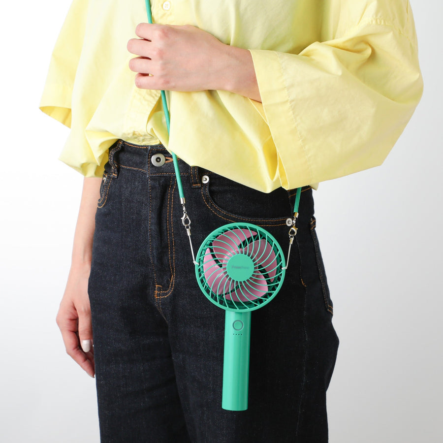 フレ ハンディファン バイカラー グリーン【2025年モデル】