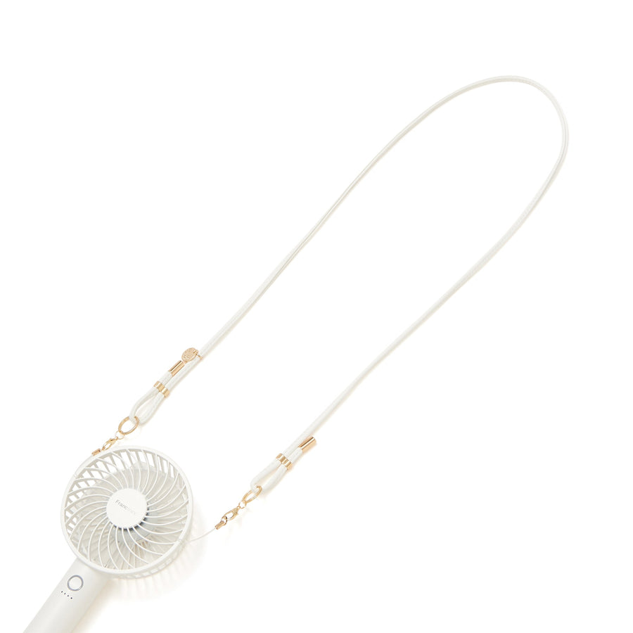 フレ ネックストラップ シンプル ホワイト【2025年モデル】