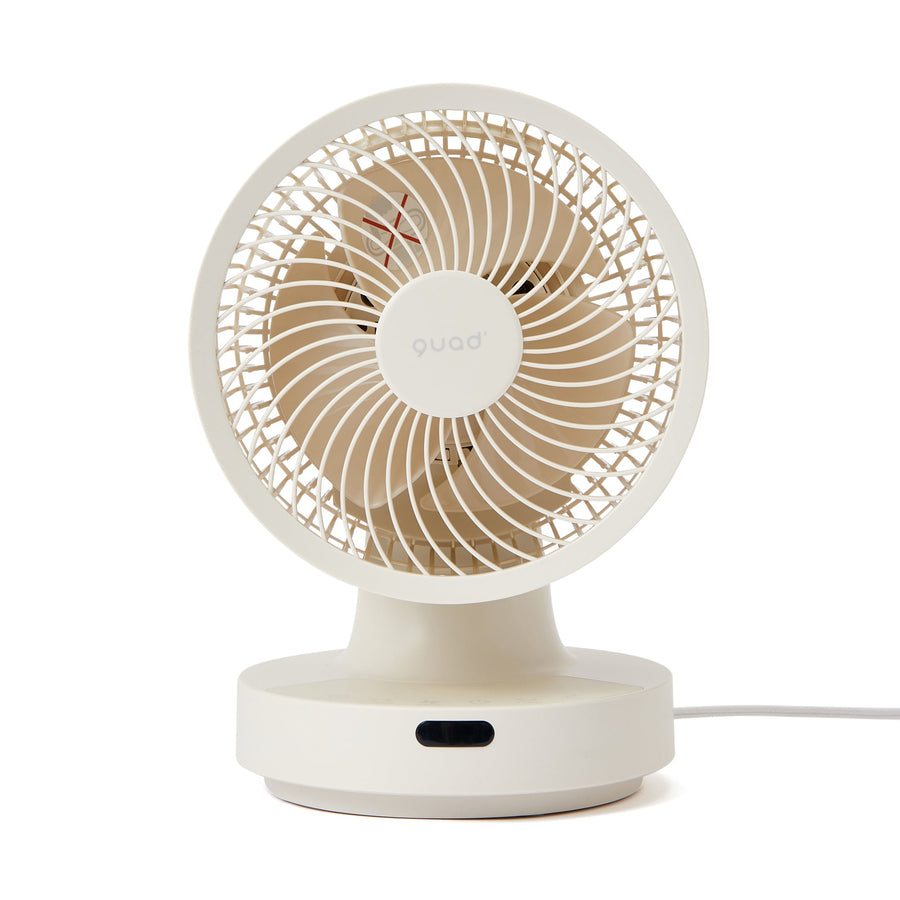 3D首振りDCサーキュレーター アイボリー