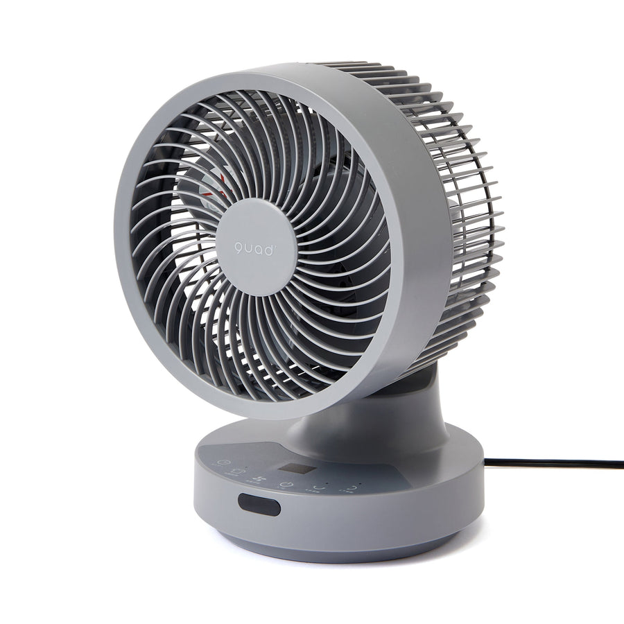 3D首振りDCサーキュレーター グレー
