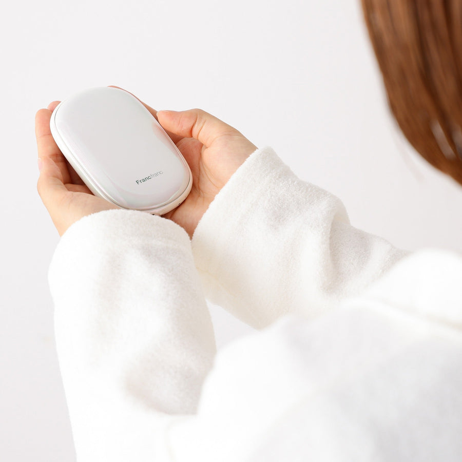 繰り返し使えるカイロ オーロラ ホワイト【2025年モデル】