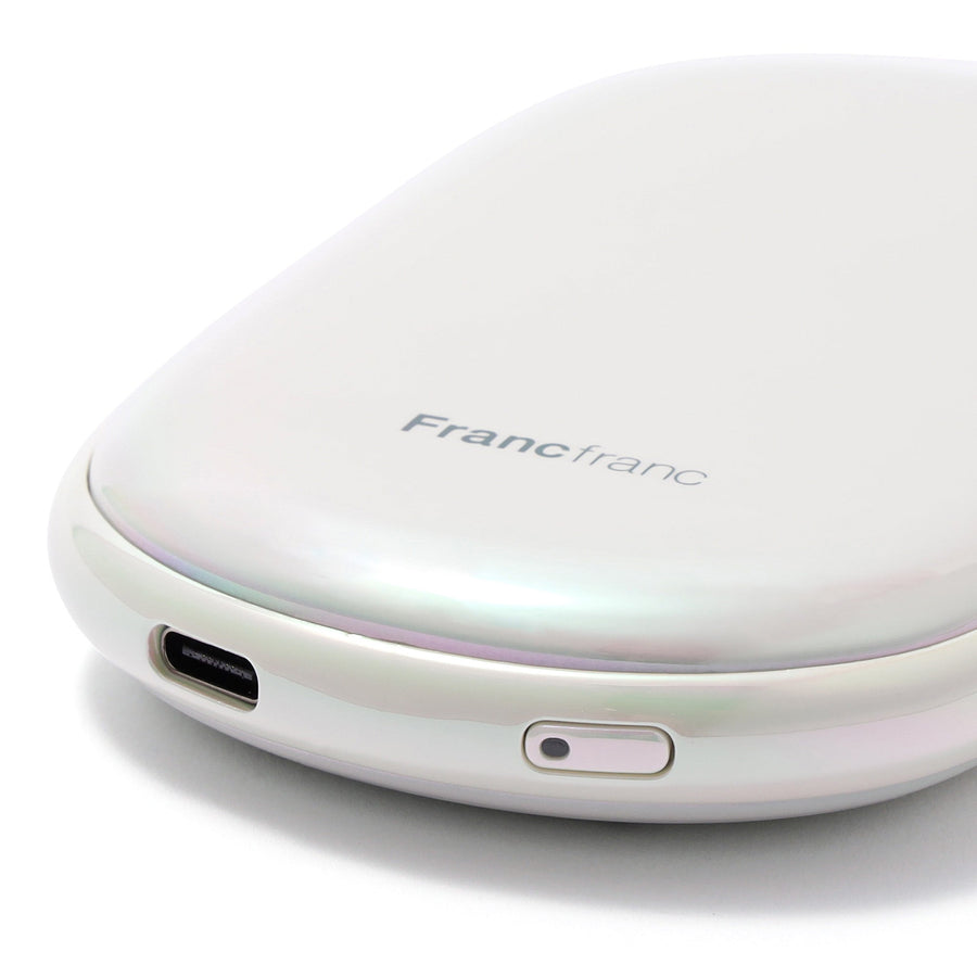 繰り返し使えるカイロ オーロラ ホワイト【2025年モデル】