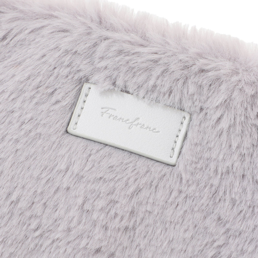 両手を温められるカイロポーチ グレー