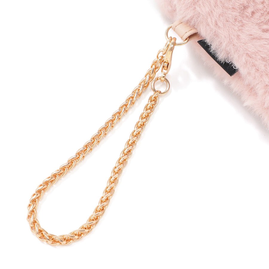 両手を温められるカイロポーチ ピンク