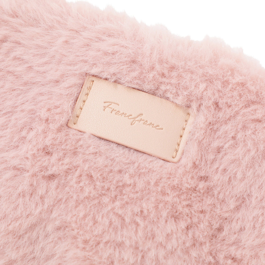 両手を温められるカイロポーチ ピンク