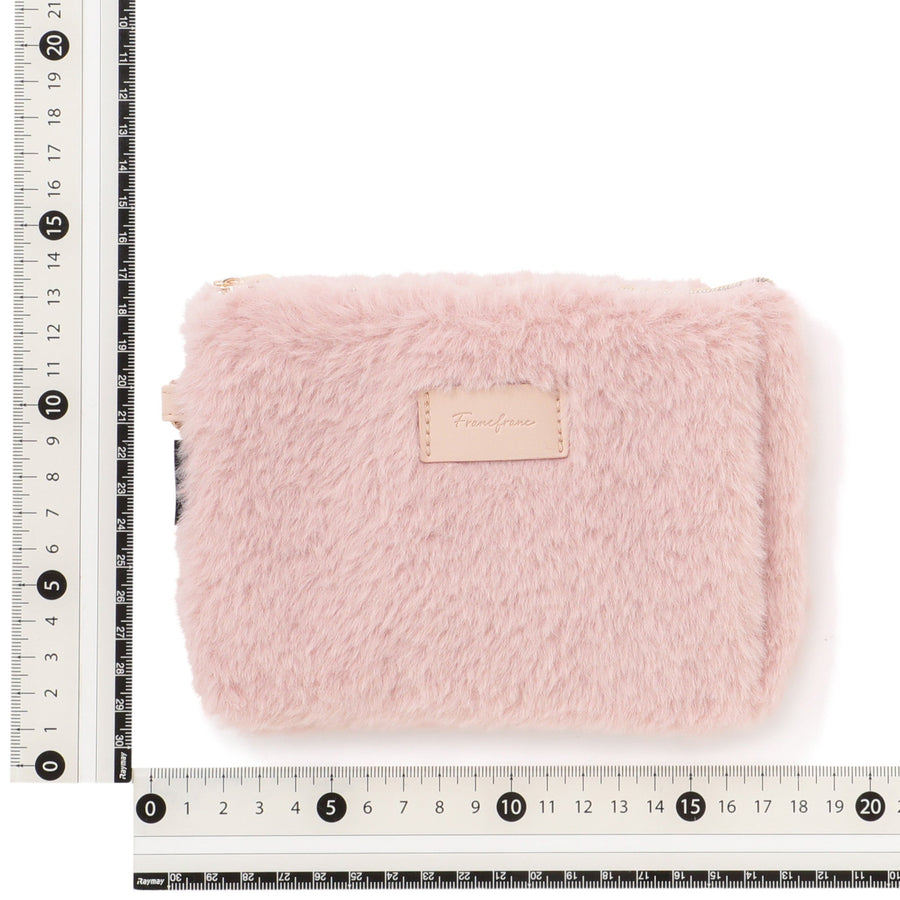 両手を温められるカイロポーチ ピンク