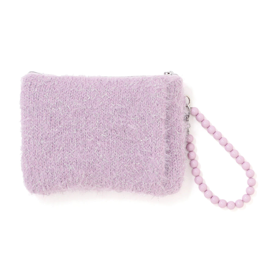 両手を温められるカイロポーチ パープル