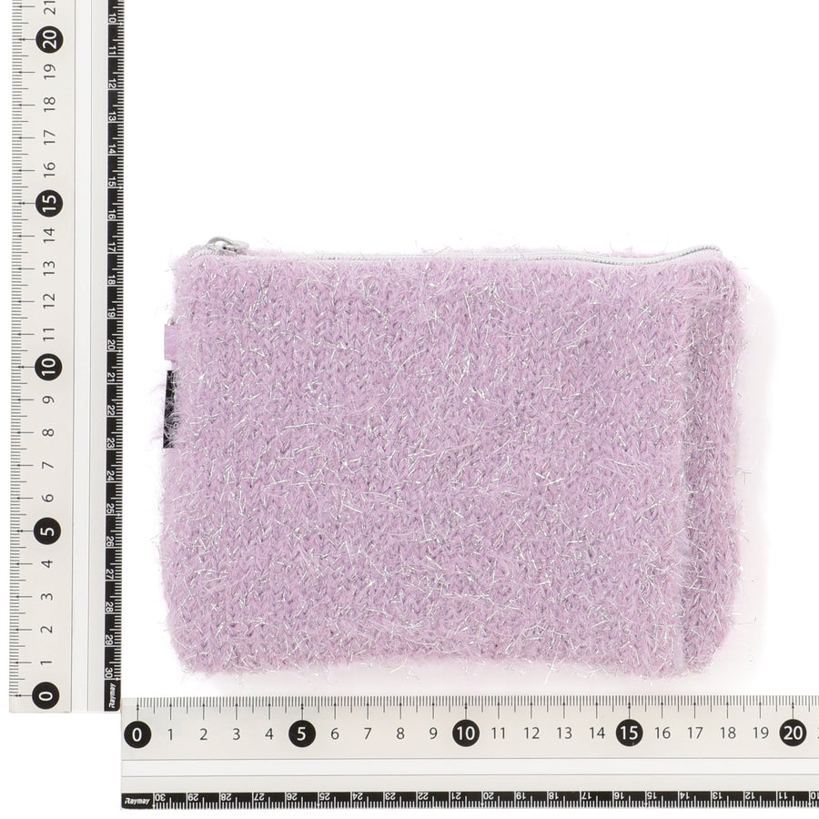 両手を温められるカイロポーチ パープル