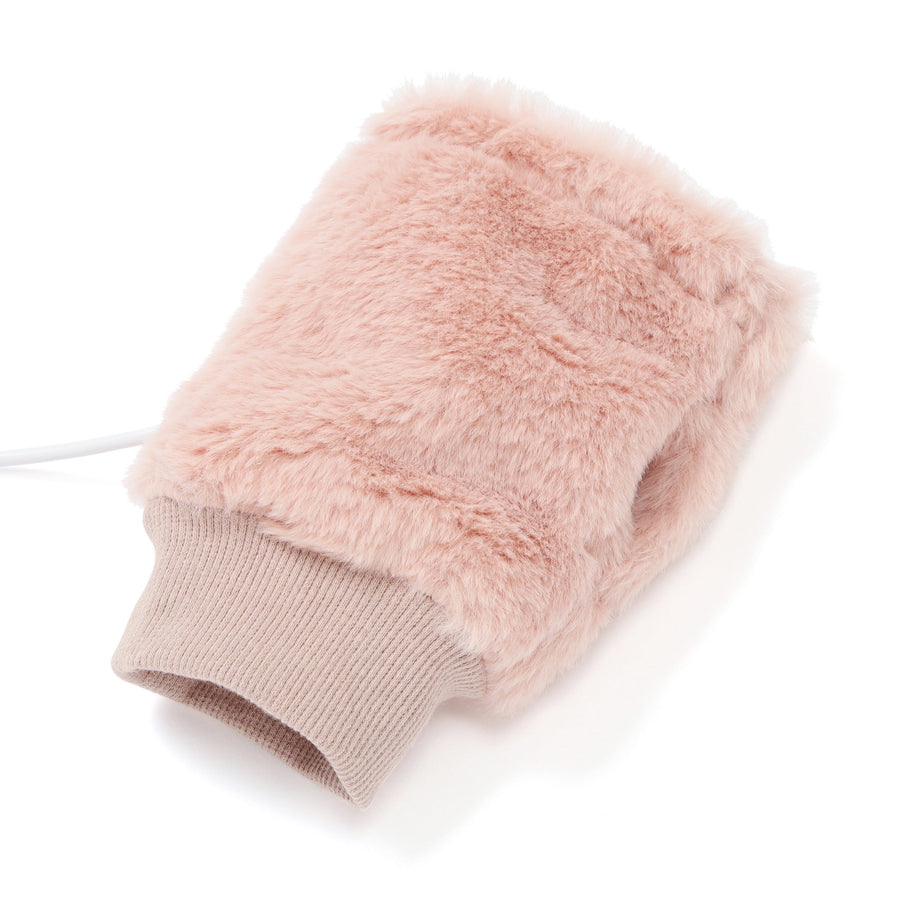 ヒーター付きハンドウォーマー ピンク