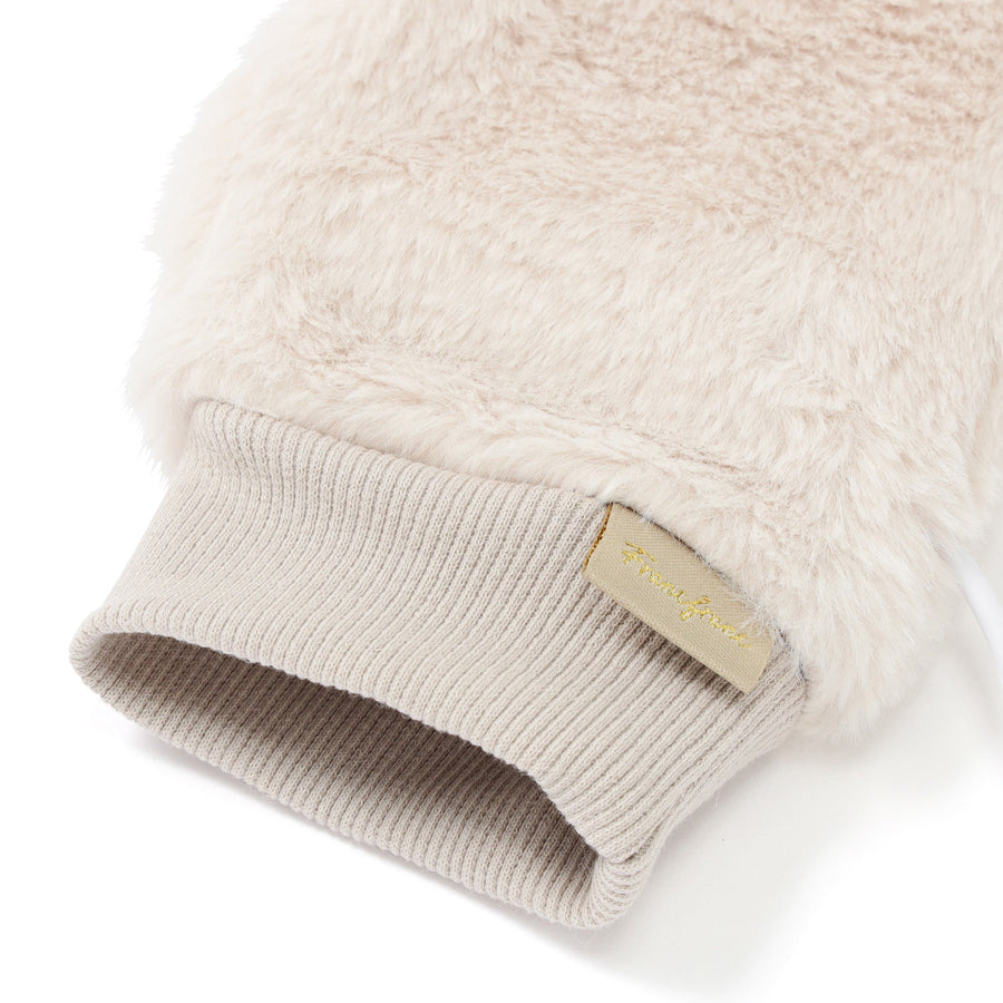 ヒーター付きハンドウォーマー アイボリー