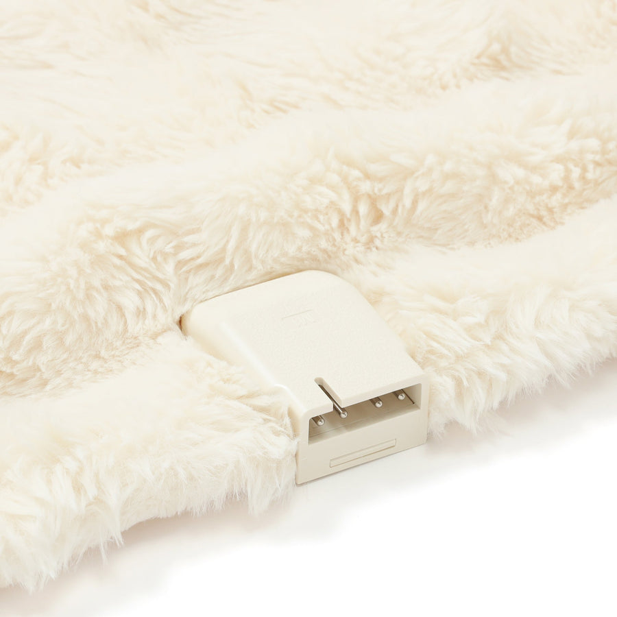 ヒーター付きブランケット ホワイト