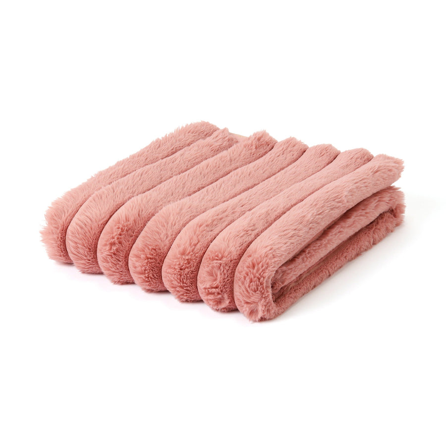 ヒーター付きブランケット ピンク