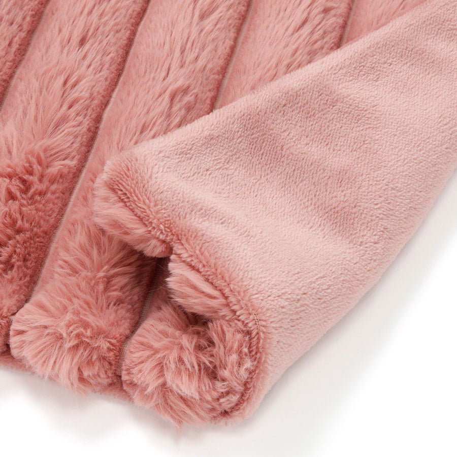 ヒーター付きブランケット ピンク