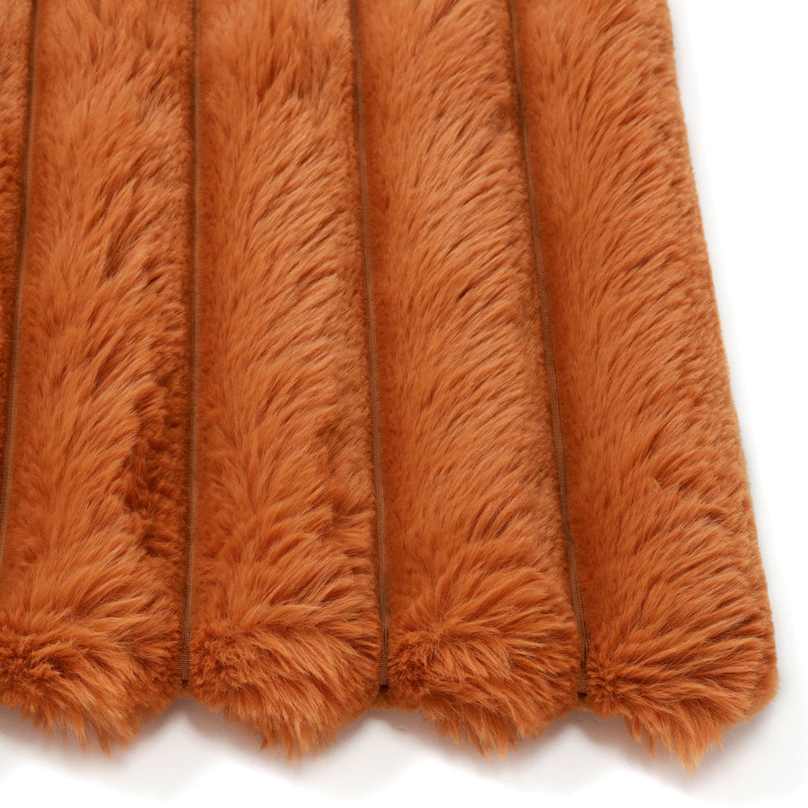 ヒーター付きブランケット ブラウン