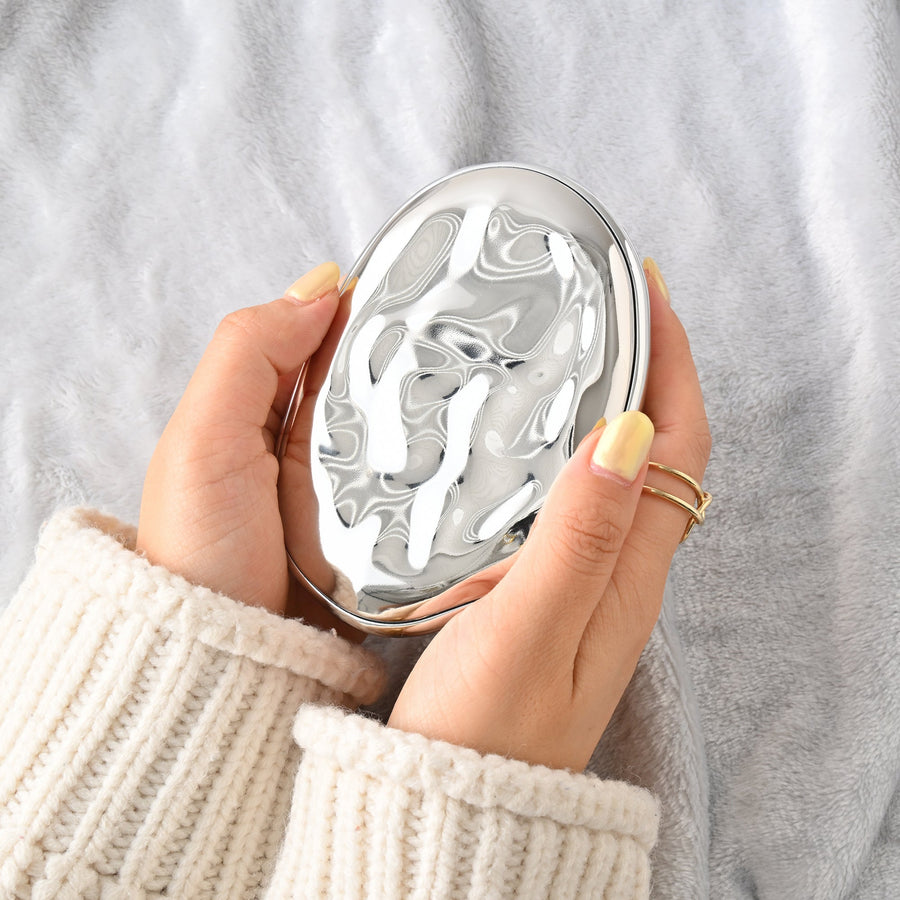 繰り返し使えるカイロ ウェーブ シルバー【2025年モデル】