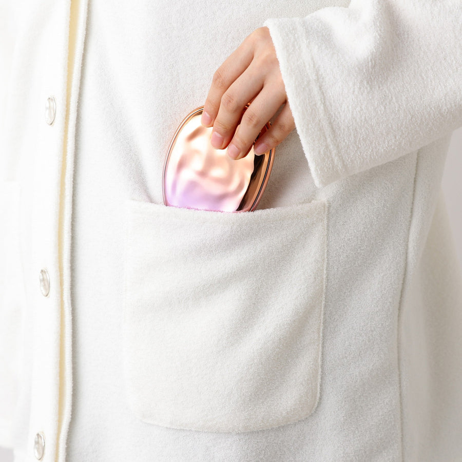 繰り返し使えるカイロ ウェーブ グラデーション オレンジ【2025年モデル】