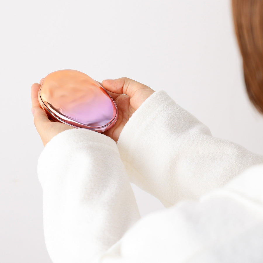 繰り返し使えるカイロ ウェーブ グラデーション オレンジ【2025年モデル】