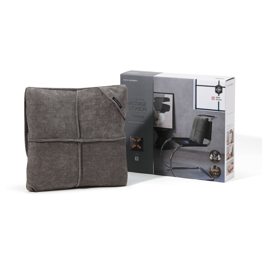 Lourdes Premium Massage Cushion Double Massage Grey