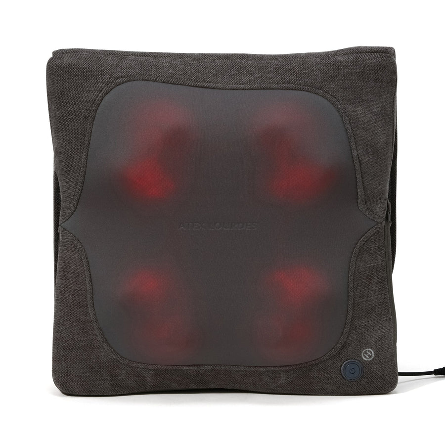 Lourdes Premium Massage Cushion Double Massage Grey