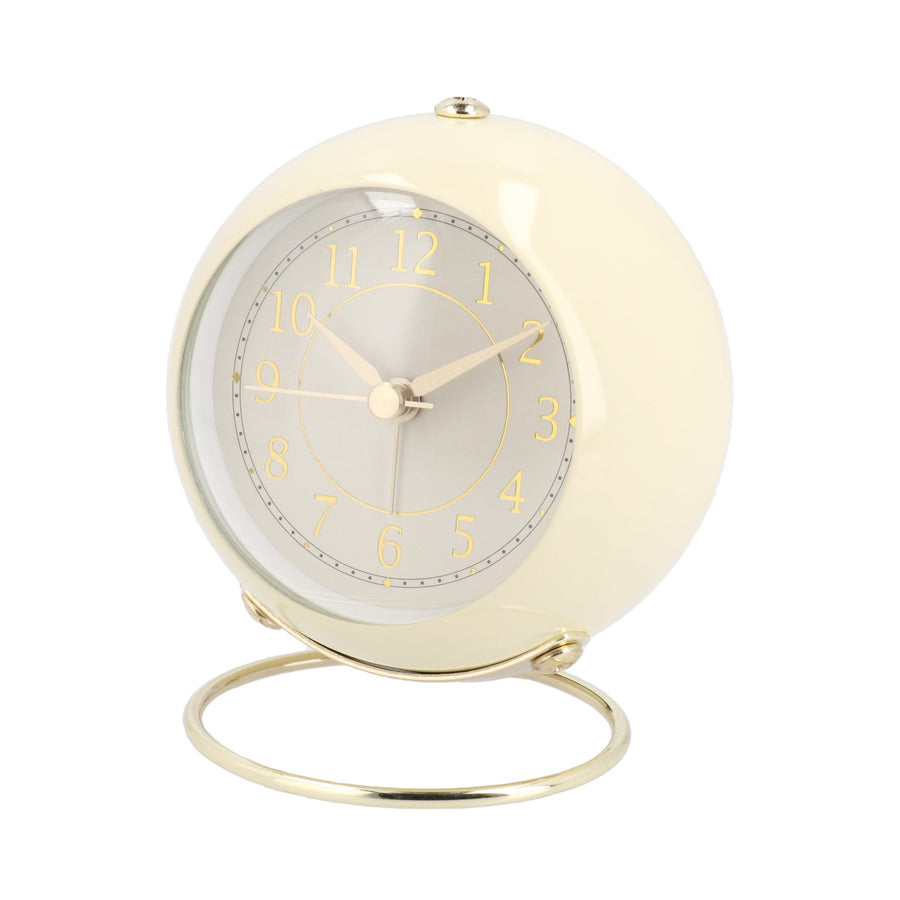 Sphere Alarm Clock White