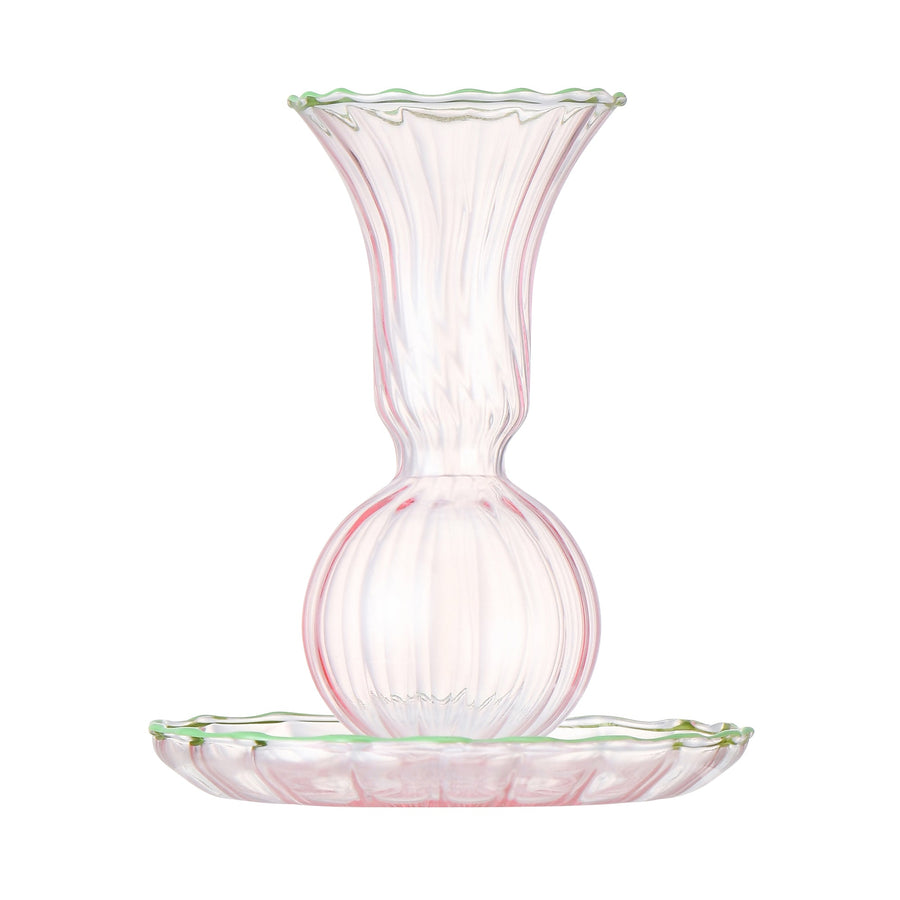 Petite Colorful Flower Vase Pink