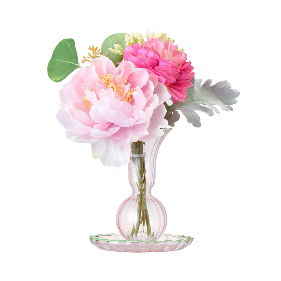 Petite Colorful Flower Vase Pink