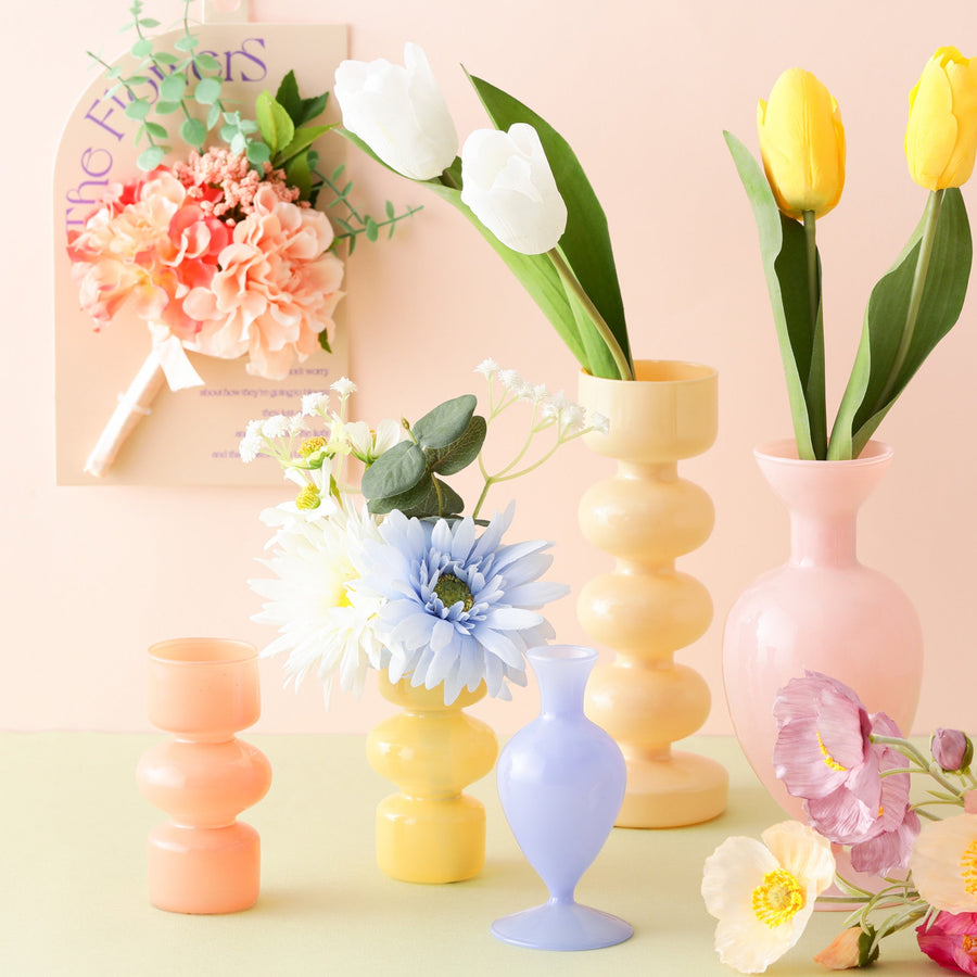 プチパステル フラワーベース パープル