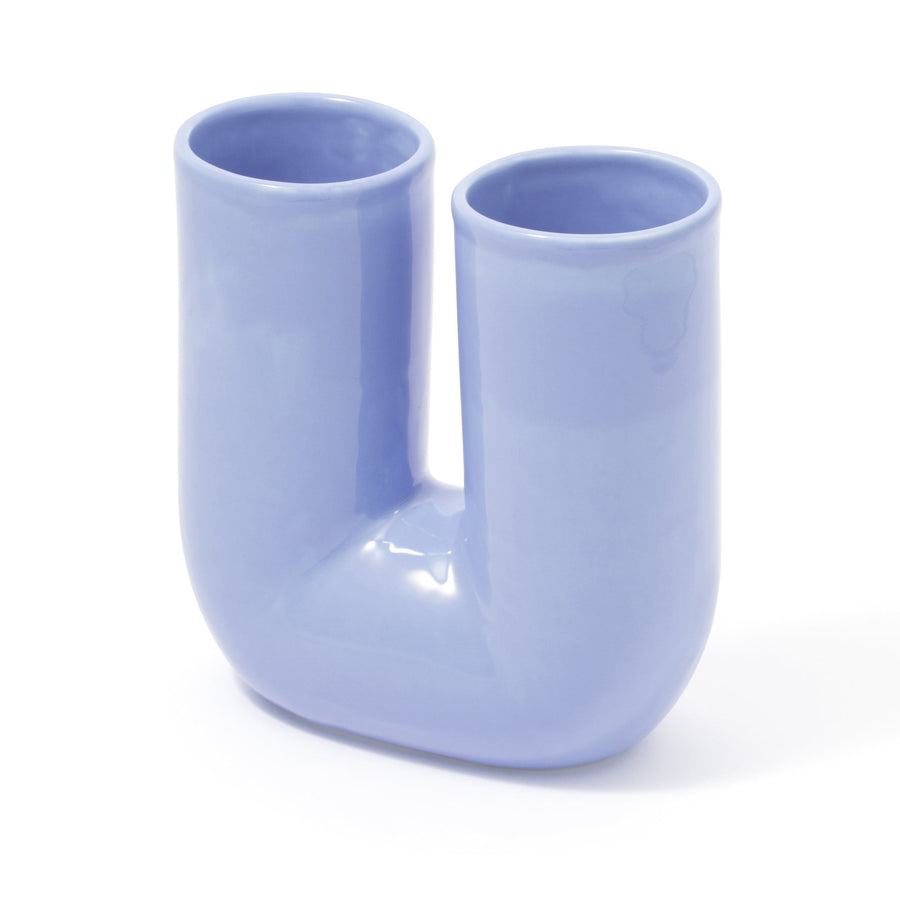 セラミック ポップ フラワーベース M ライトブルー