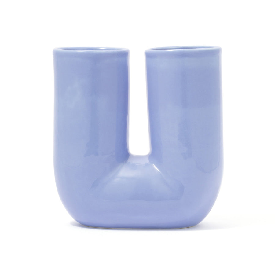 セラミック ポップ フラワーベース M ライトブルー