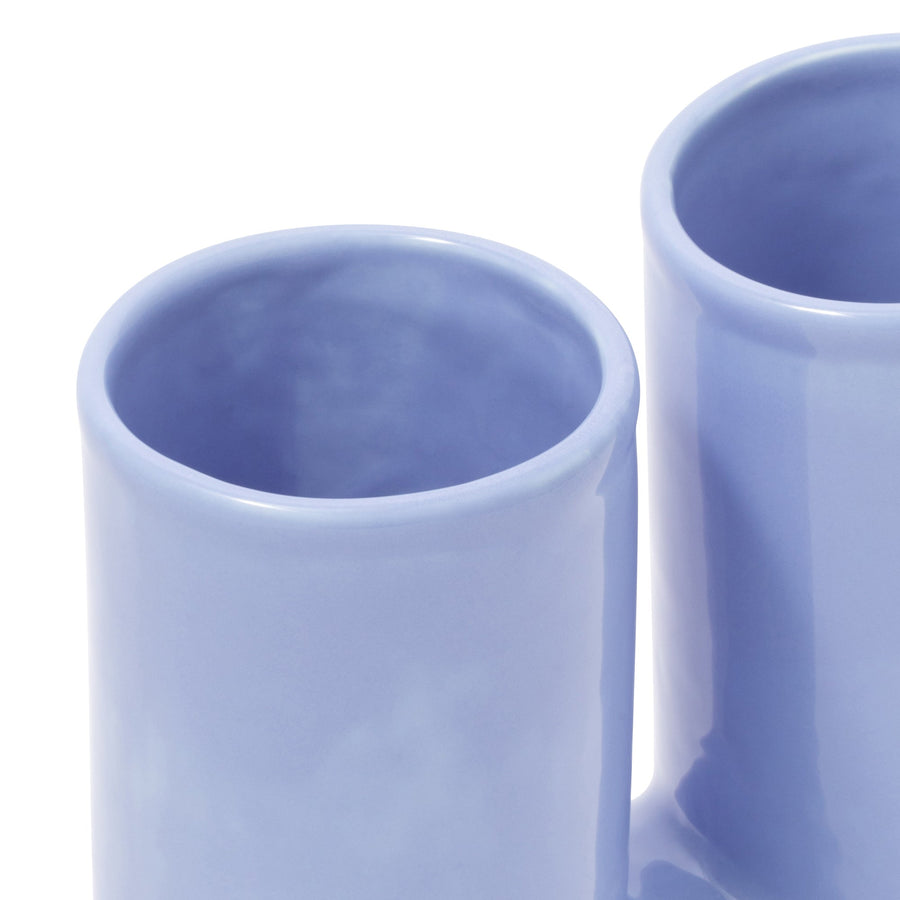 セラミック ポップ フラワーベース M ライトブルー