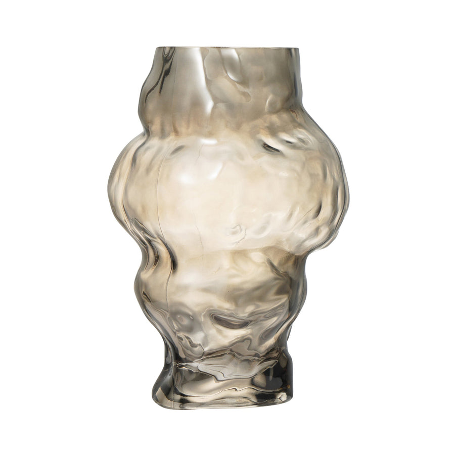 ボルダー フラワーベース グレー