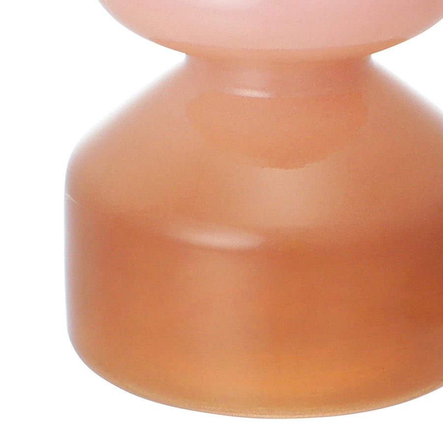 プチ グラデーション フラワーベース ブラウン