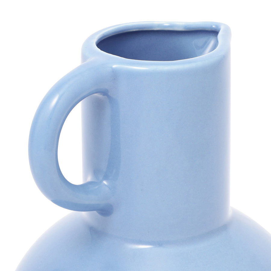 セラミック ポップ フラワーベース M ライトブルー