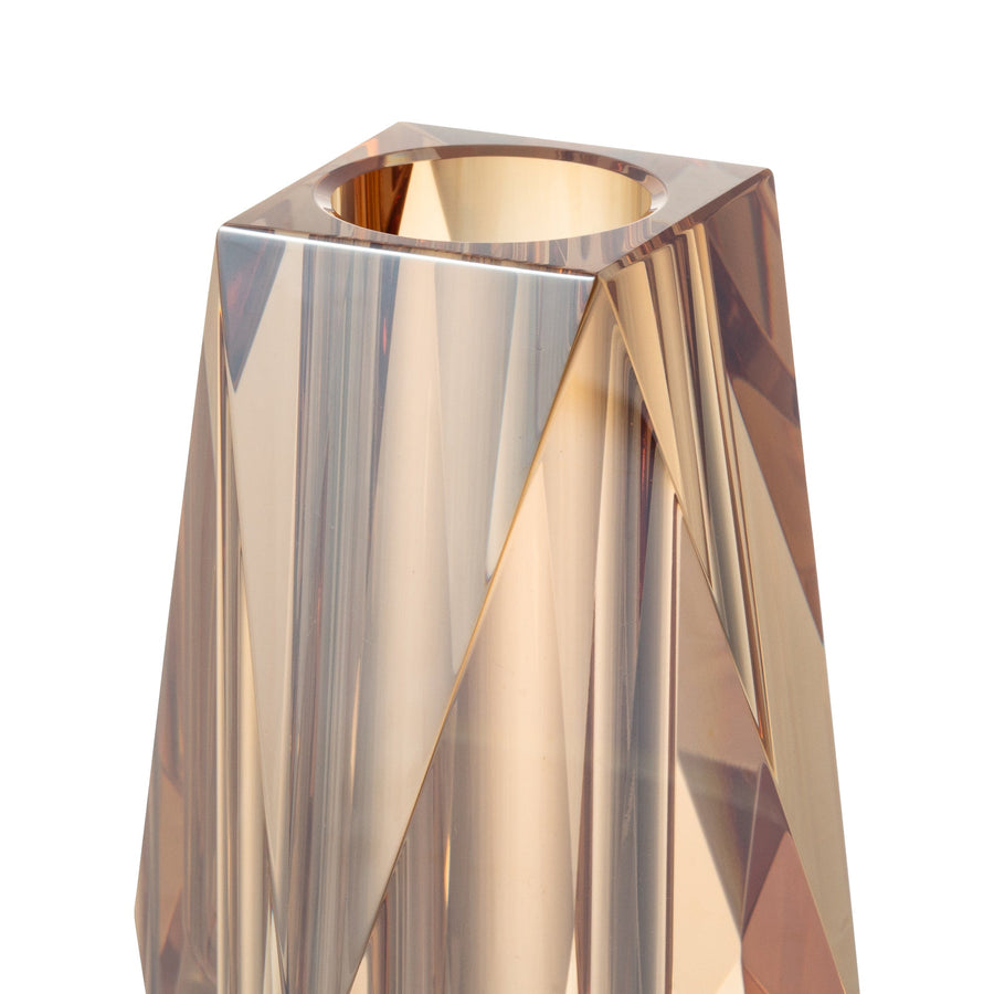 ルーア フラワーベース S ブラウン