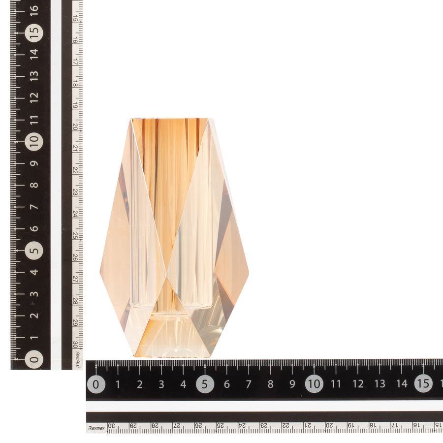 ルーア フラワーベース S ブラウン