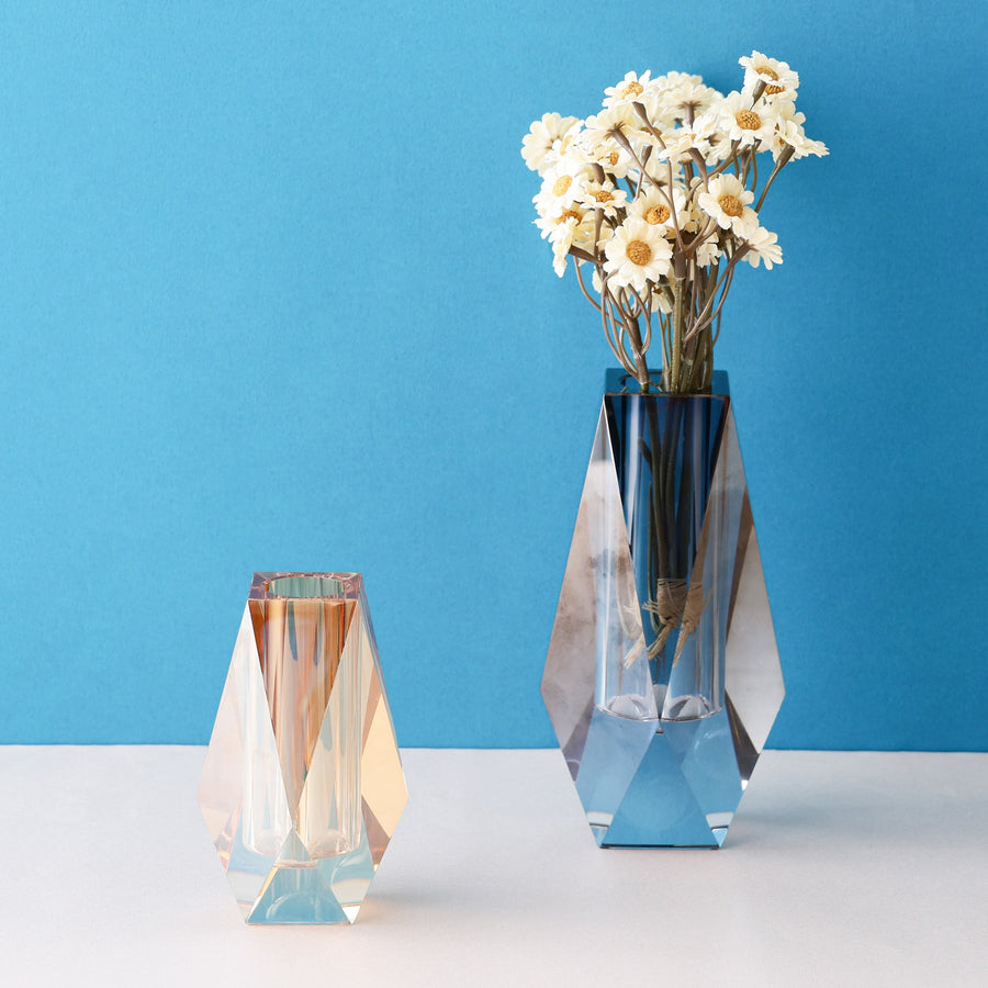 ルーア フラワーベース M グレー