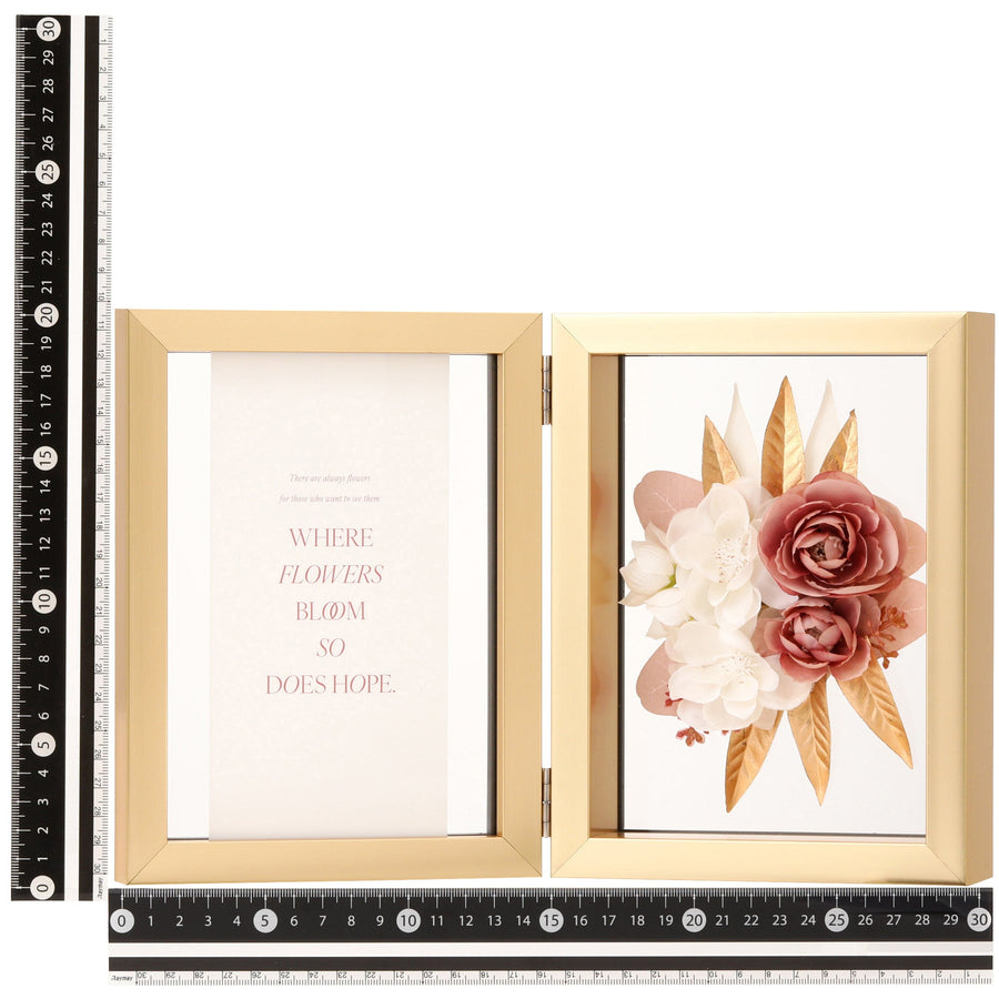 アートフラワーフレーム ピンク
