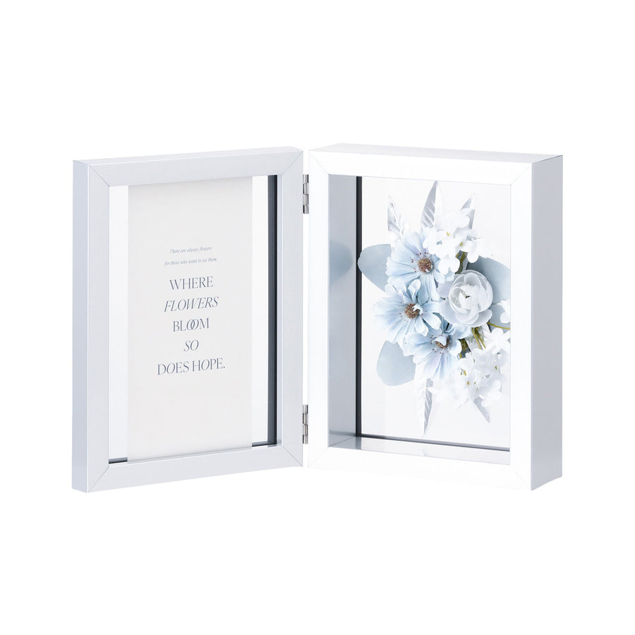 アートフラワーフレーム ブルー