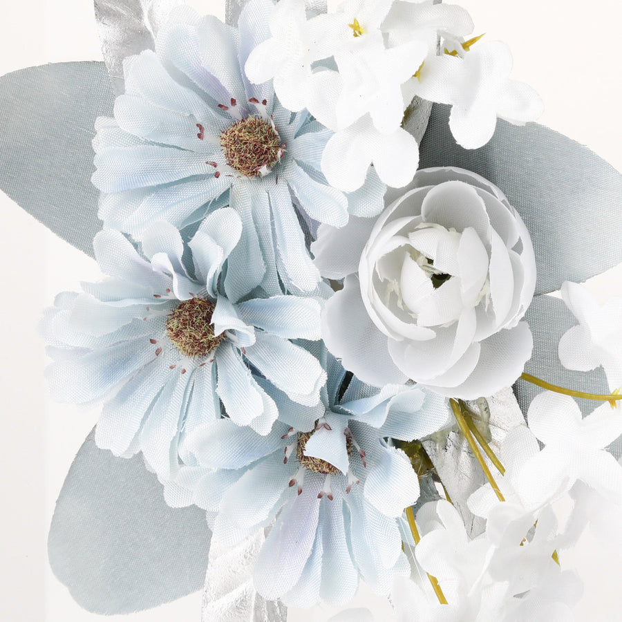 アートフラワーフレーム ブルー