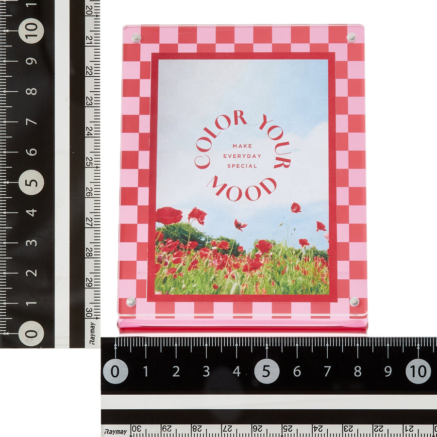 カラフルアクリルフレームmini ピンク