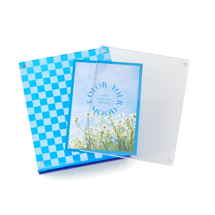 カラフルアクリルフレームmini ブルー