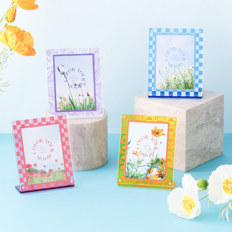 カラフルアクリルフレームmini イエロー