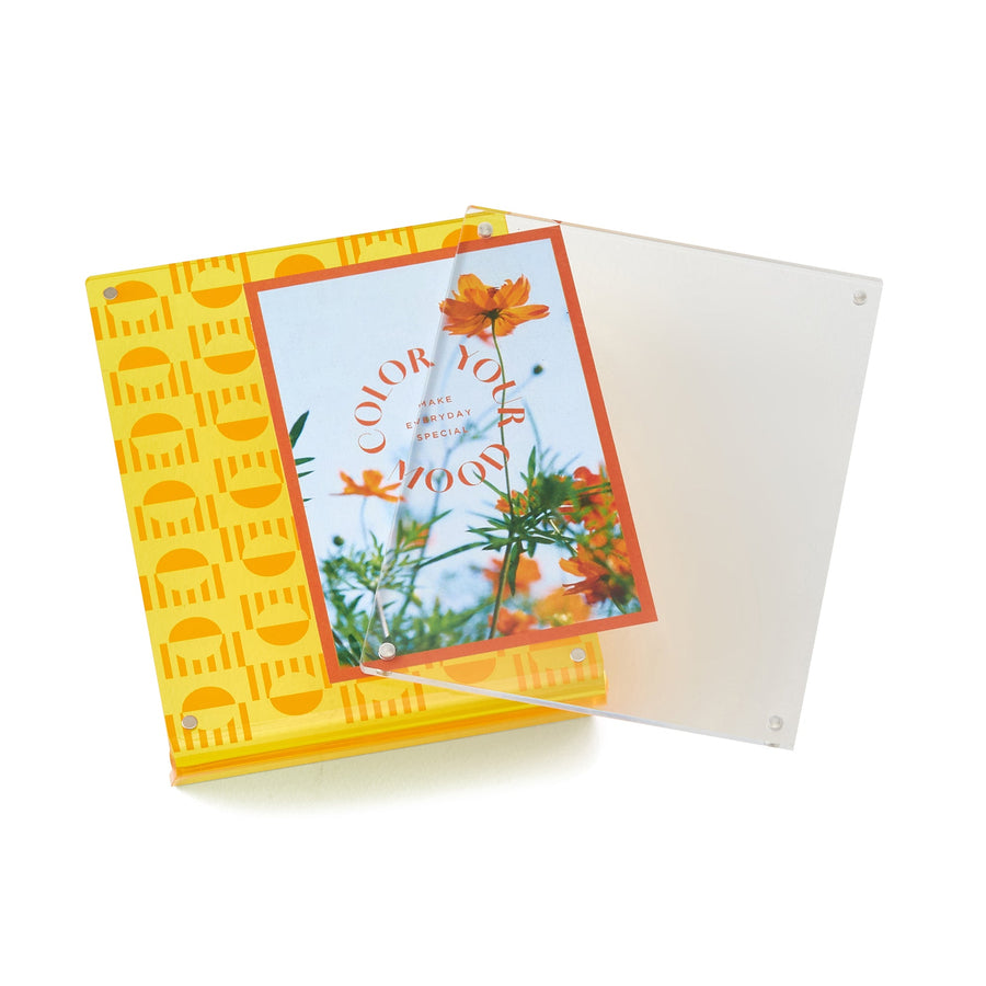 カラフルアクリルフレームmini イエロー