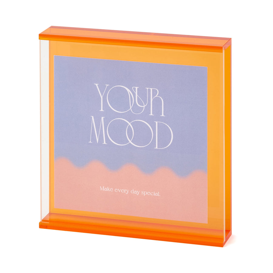 カラフルアクリルフレームBOX S オレンジ