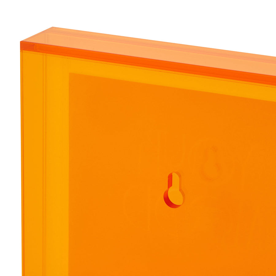 カラフルアクリルフレームBOX S オレンジ