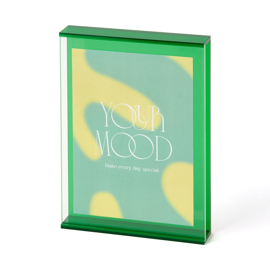カラフルアクリルフレームBOX L グリーン