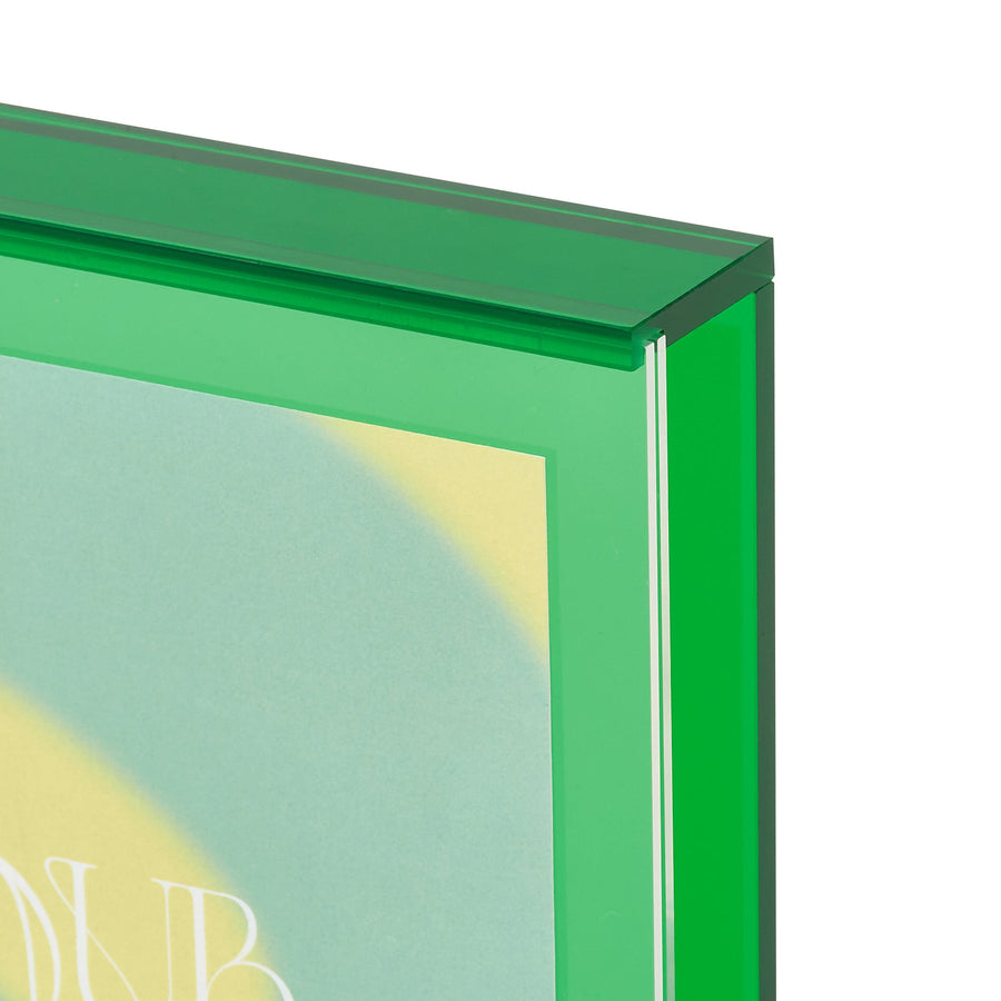 カラフルアクリルフレームBOX L グリーン